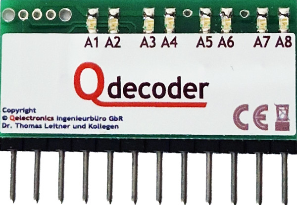 LED Testleiste für ZA-1 Decoder