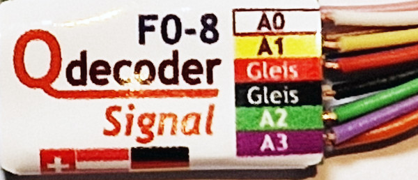 Lichtsignaldecoder Qdecoder F0-8 Signal
