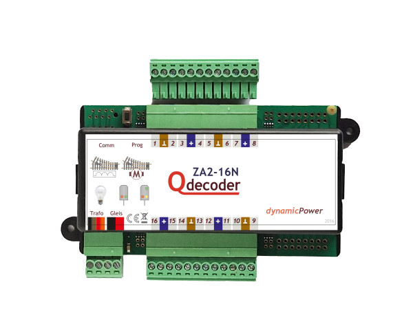 Motorweichendecoder Qdecoder ZA2-16N dlx
