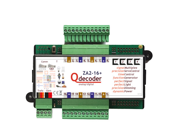 Lichtsignaldecoder Qdecoder ZA2-16+-dlx